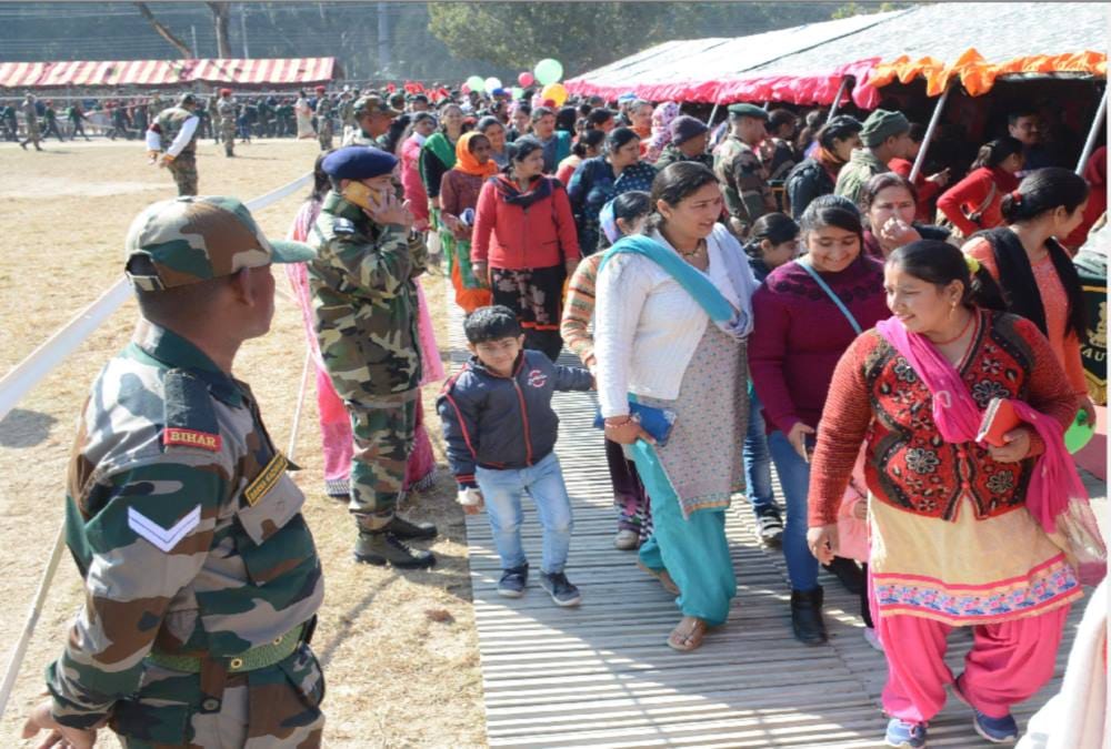 Sena Mela 2019 weapons and soldier photos dehradun