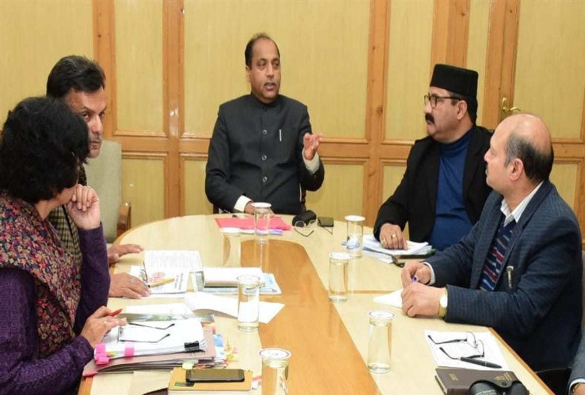 cm jairam thakur meeting with Forest Officers