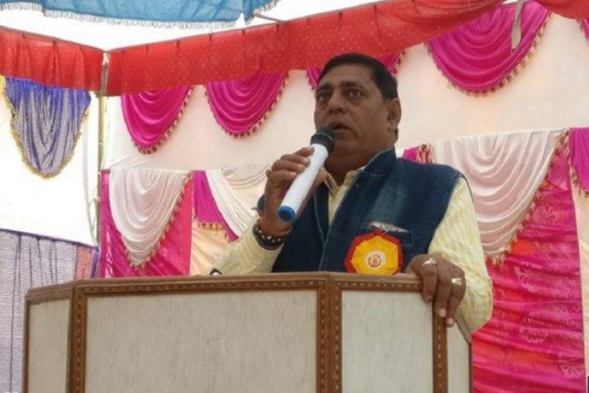 Prahlad Bandhwar was shot dead yesterday by BJP worker in property dispute