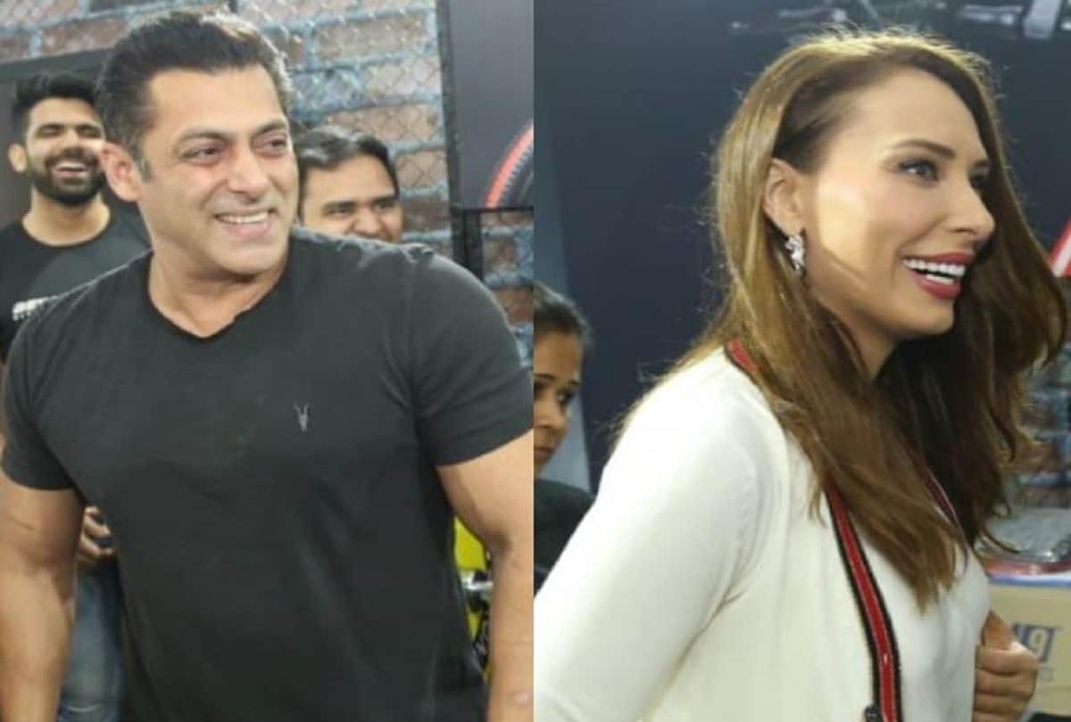 salman khan was spotted with Iulia Vantur in fitness event see photos