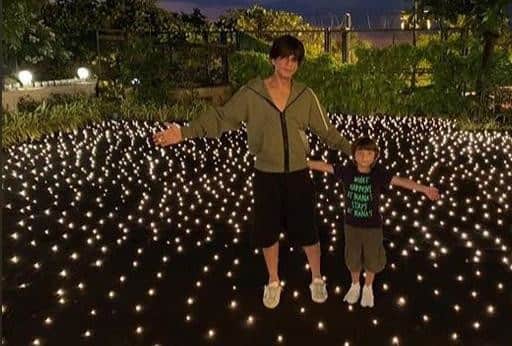 Shah Rukh Khan's sons Aryan Khan and AbRam personify sibling love in this latest photo see here