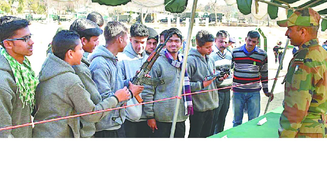 Training of weapons to be given to NCC cadets