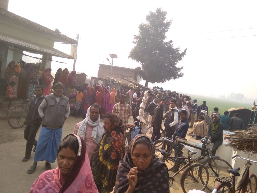 Sexual harrasment attempt with seven years old gilrl at azamgarh