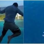 man jumps off 11th floor of cruise ship deck to make viral video, Gets Banned For Life
