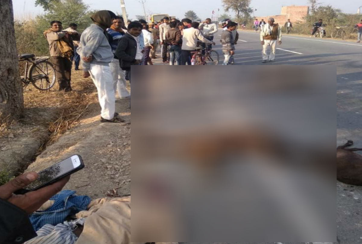 man killed, two injured by crushing truck in etah