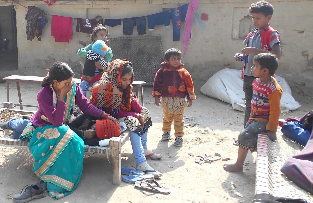 Bhadohi school van fire case three children died in hospital