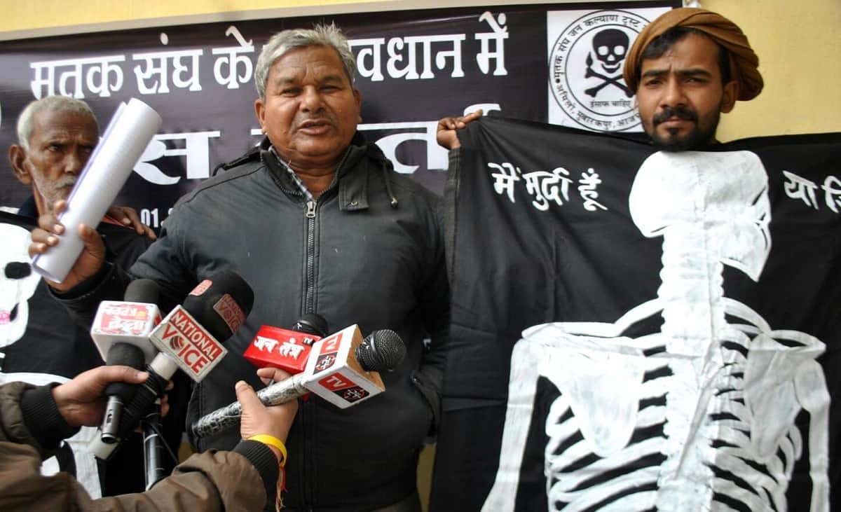 Deceased man will fight election against PM modi in varanasi seat