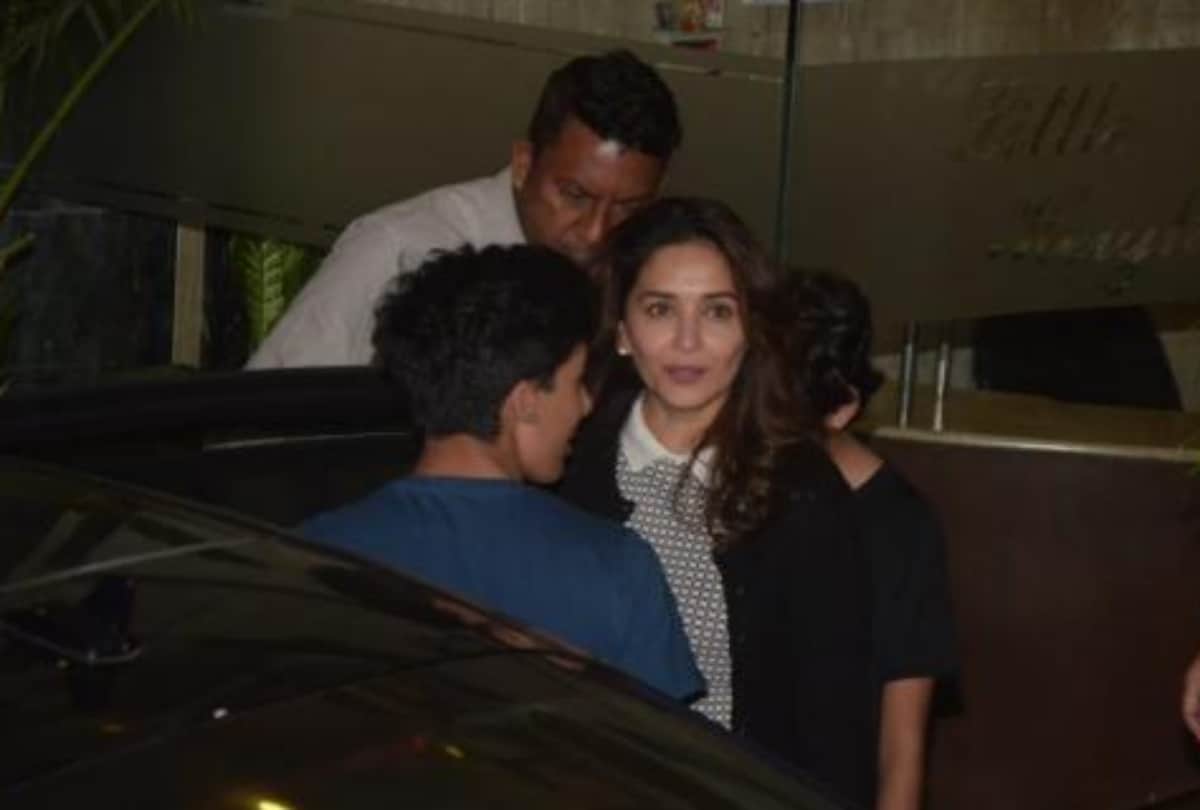 madhuri dixit son raayan nene unseen pictures