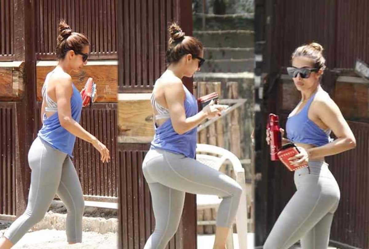 Malaika Arora looks hot in gym look social media