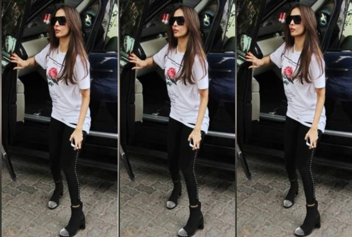 Malaika Arora looks hot in gym look social media