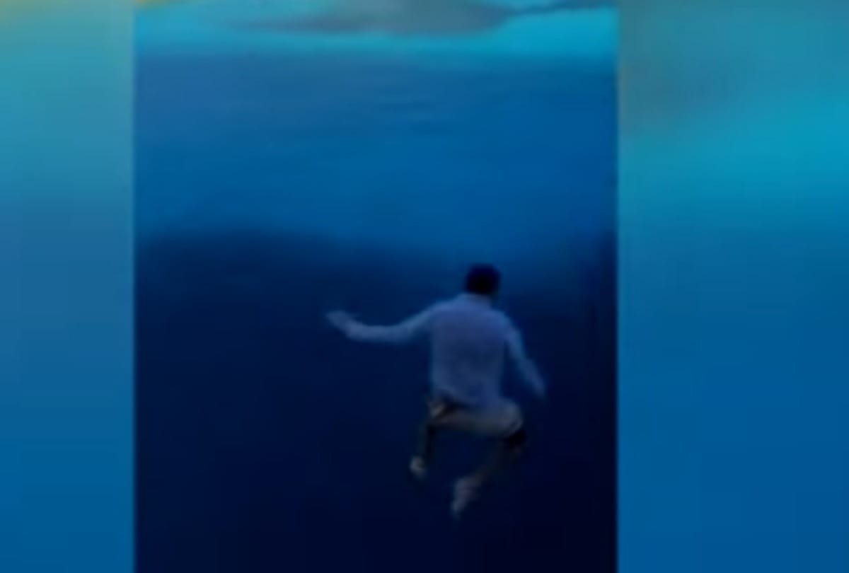 man jumps off 11th floor of cruise ship deck to make viral video, Gets Banned For Life