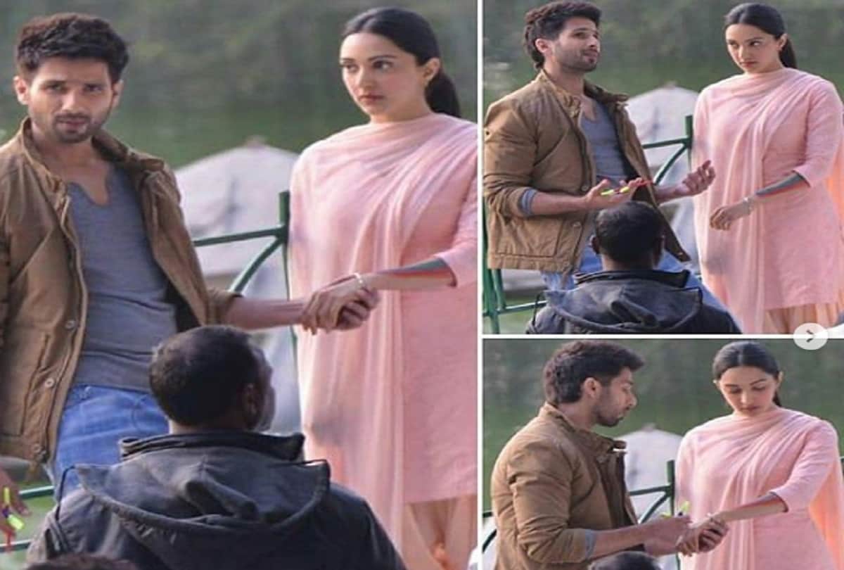 shahid kapoor and kiara advani look and video leaked from the sets of kabir singh