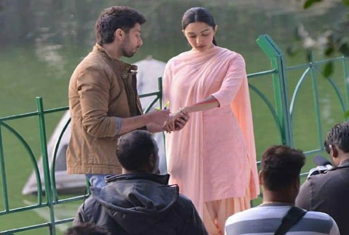 shahid kapoor and kiara advani look and video leaked from the sets of kabir singh