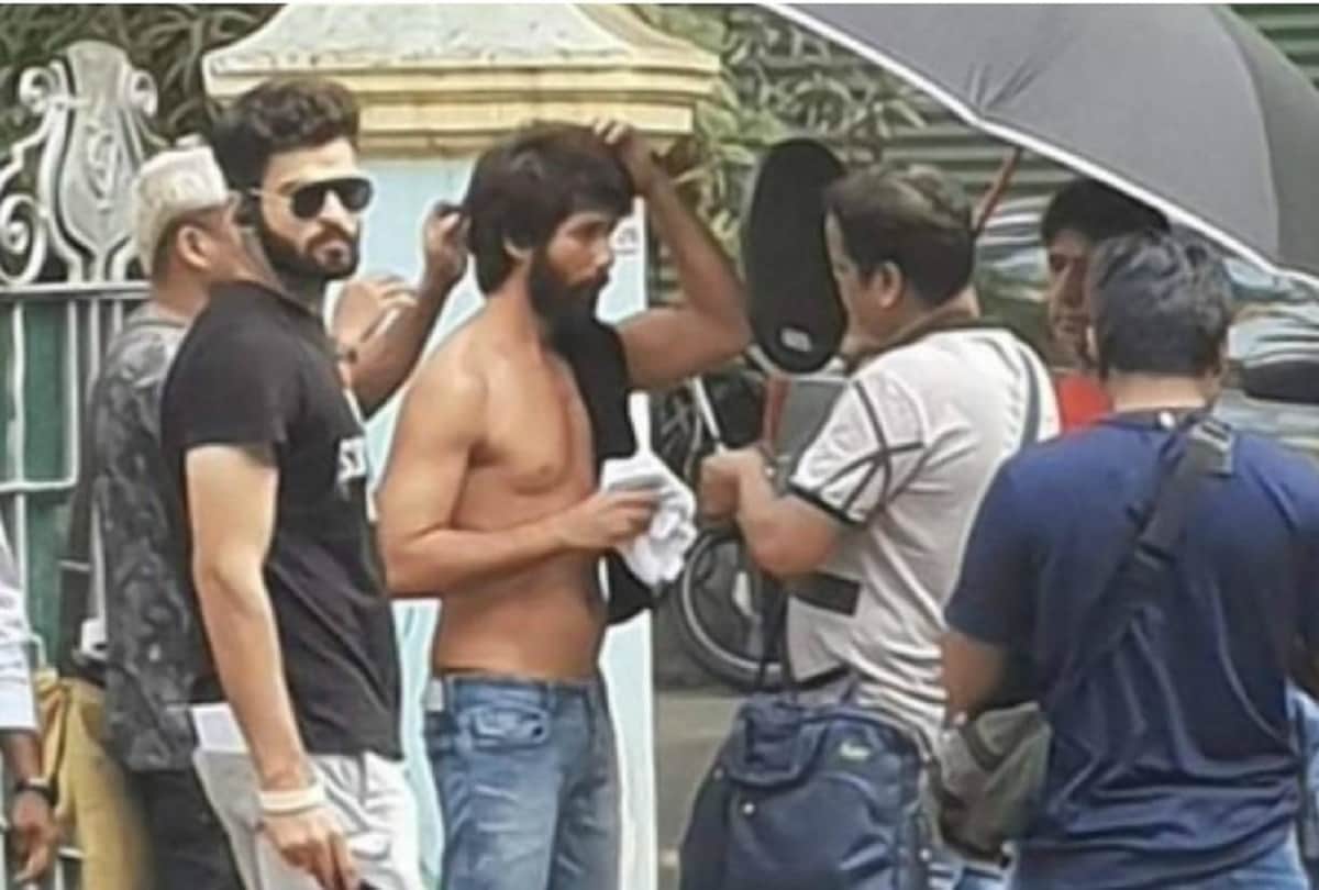 shahid kapoor and kiara advani look and video leaked from the sets of kabir singh