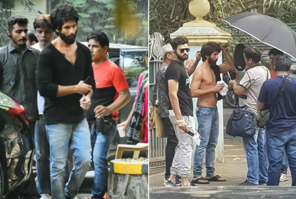 shahid kapoor and kiara advani look and video leaked from the sets of kabir singh