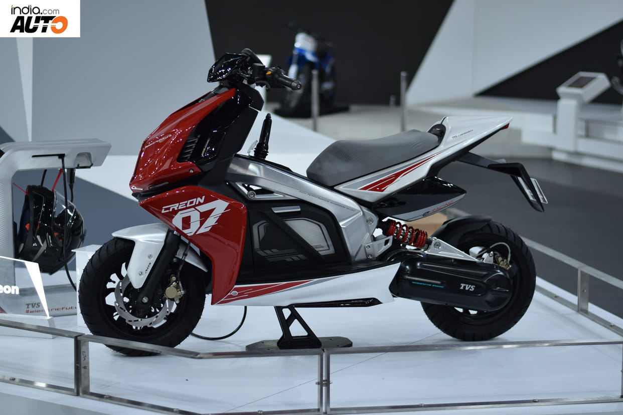 tvs creon electric scooter launch date in india tvs creon top speed tvs creon range tvs motor company