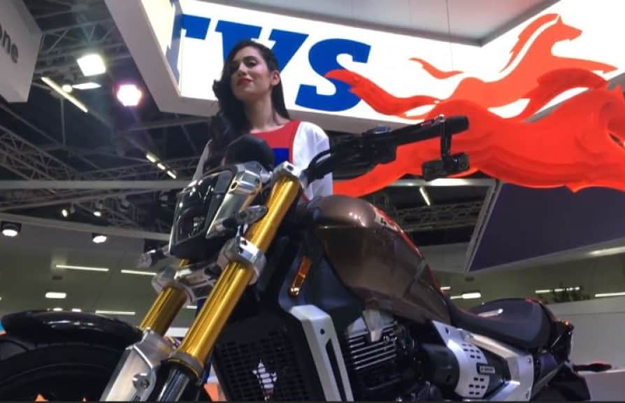 Electric Scooter TVS Creon and Hybrid Electric Bike TVS Zeppelin could be launched end of 2019