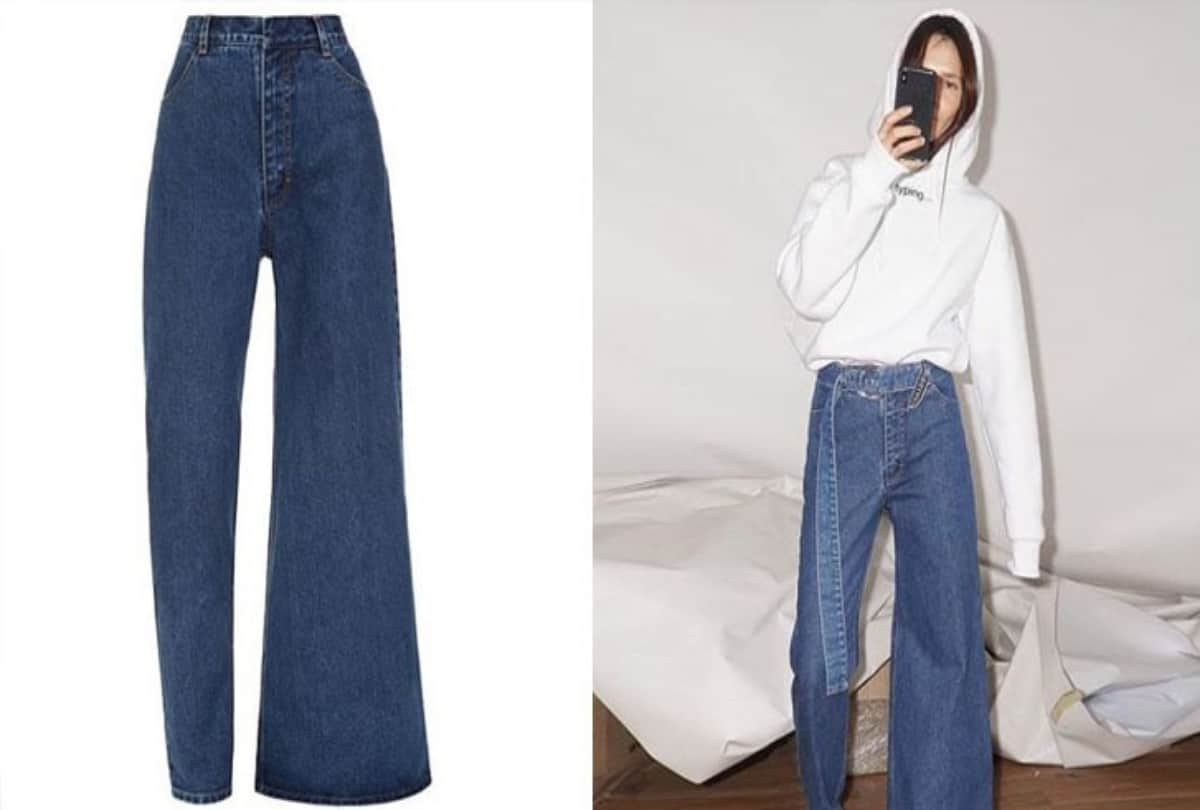 Asymmetric Jeans is 2019 most bizarre trend