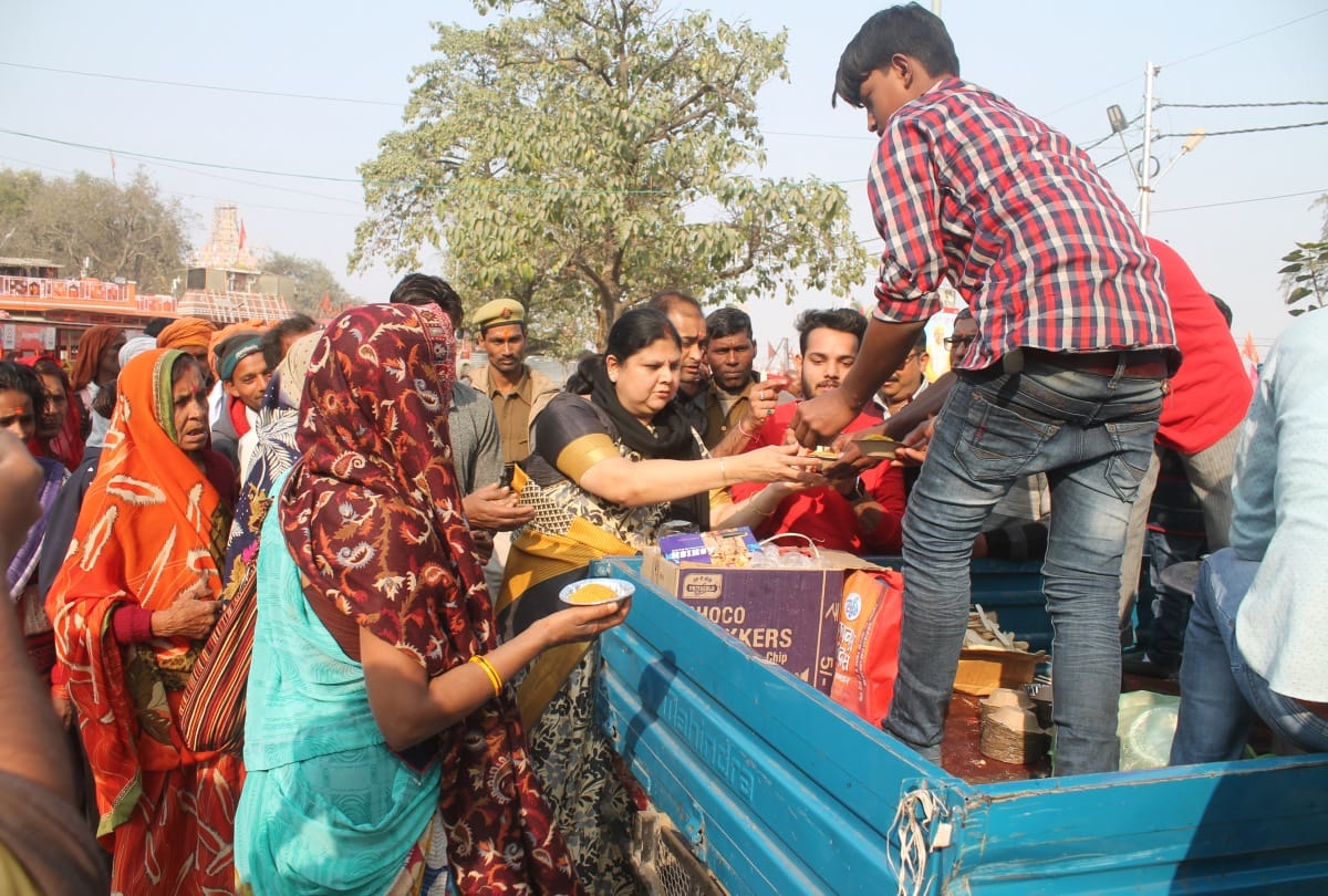 free food in kumbh mela 2019