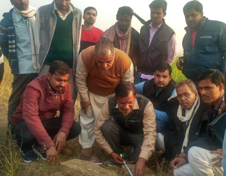 भुईला डीह का रहस्य जानने पहुंची पुरातत्व टीम