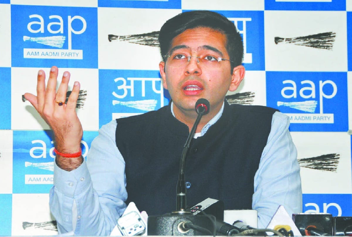 Will not let anyone slum break without giving houses: Raghav Chadha