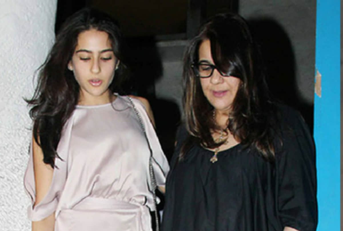 Unseen childhood pictures of sara ali khan