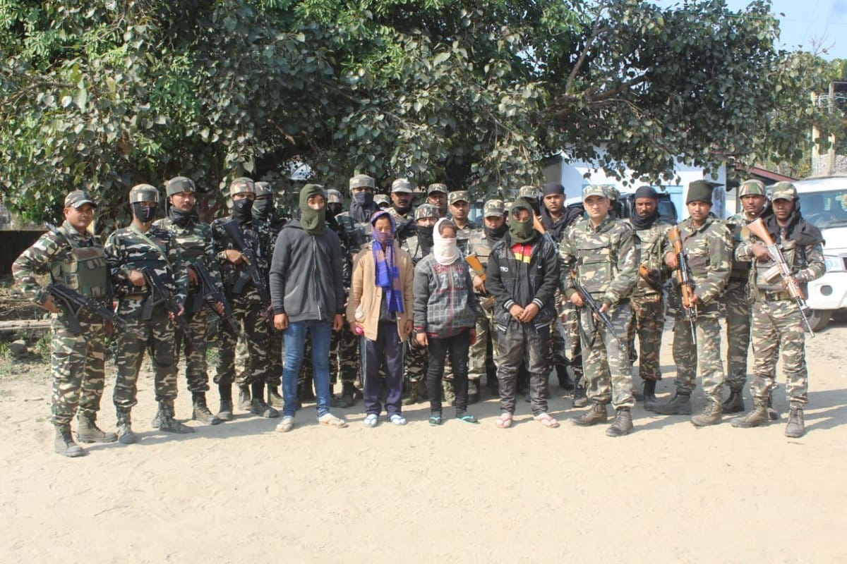 Kokrajhar: SSB arrested four NDFB (S) cadre including 2 women cadre