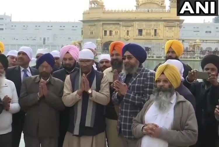 Uttarakhand Chief Minister Trivendra Singh Rawat visited the Golden Temple
