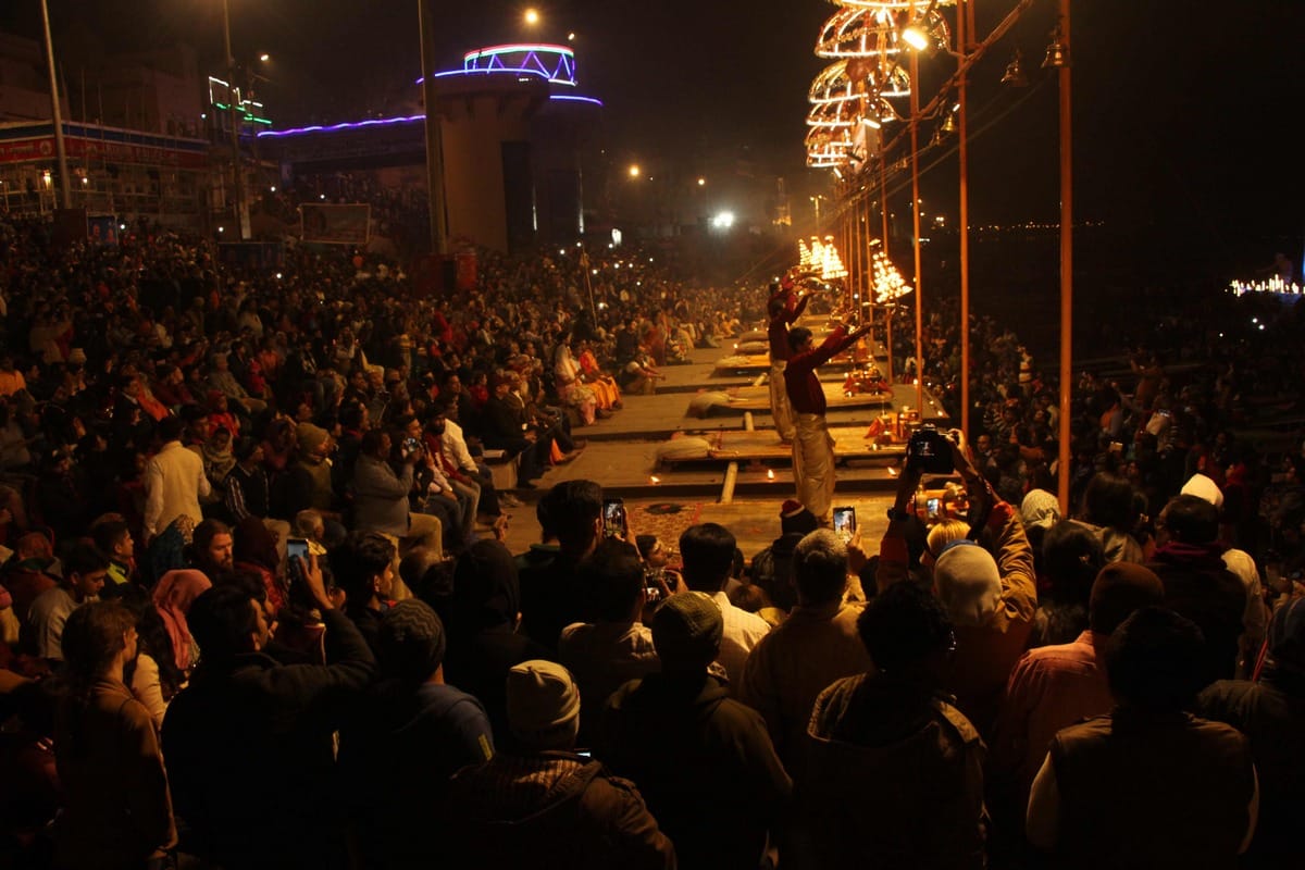 Pravasi bhartiya diwas is strat from world famous ganga aarti at varanasi