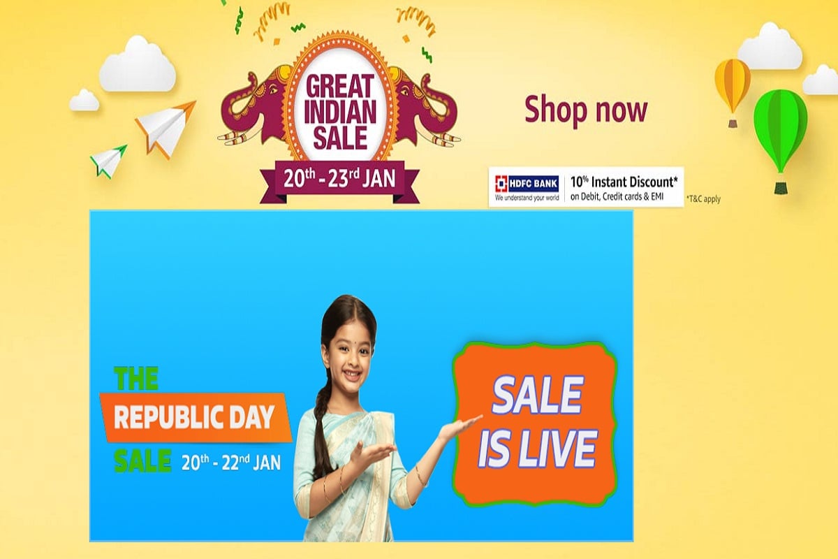 amazon flipkart republic day sale 2019, Top 10 offers on smartphones