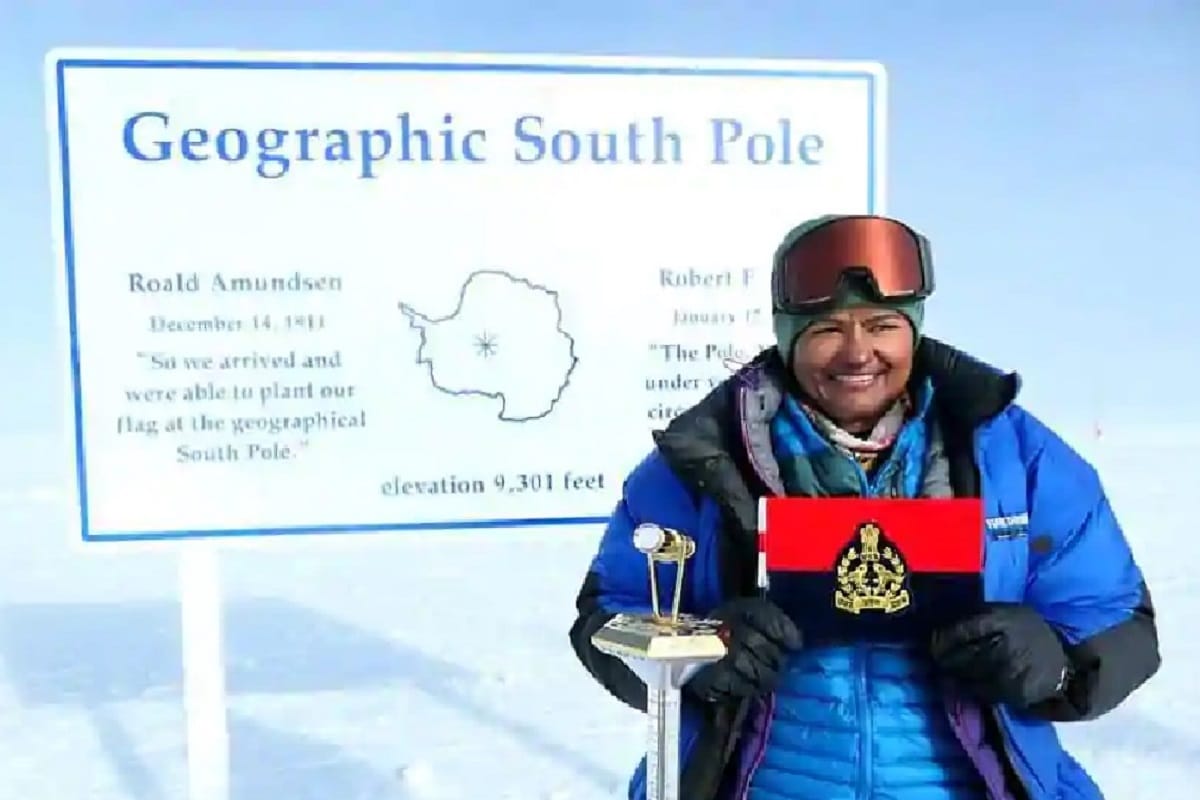Aparna Kumar conquered South pole, the first women IPS officer