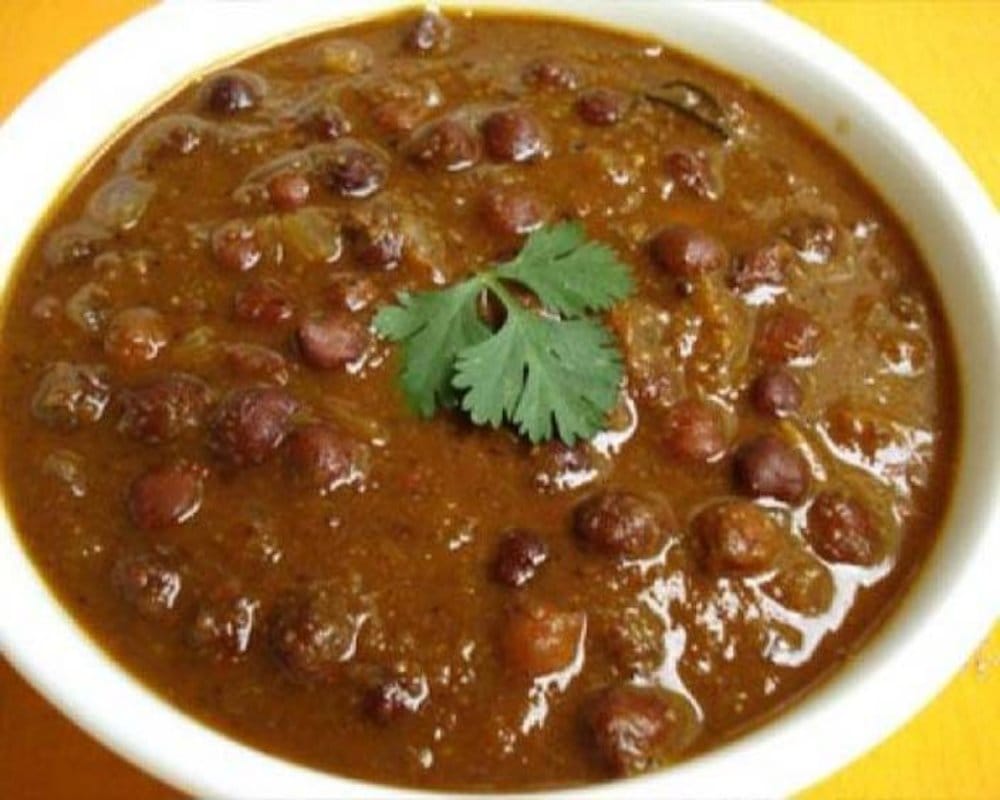 Punjabi recipe of Kala Chana Masala