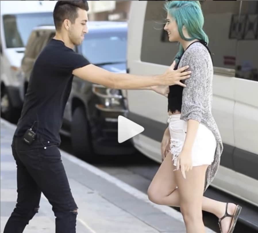 Chris Monroe prank star kiss many girls make videos upload on youtube and earns crores