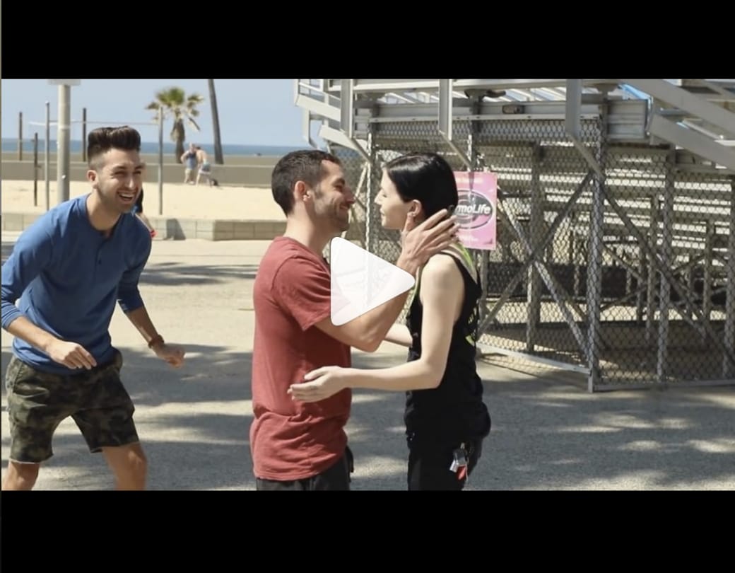 Chris Monroe prank star kiss many girls make videos upload on youtube and earns crores