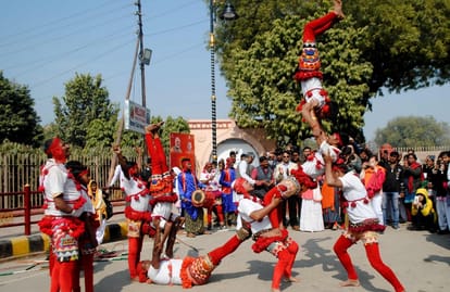 Kashi decorated for migransts grand welcome in NRI summit
