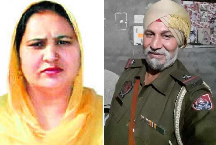 congress formar mla rajwinder kaur bhagike threatens asi kulwant singh in moga of punjab