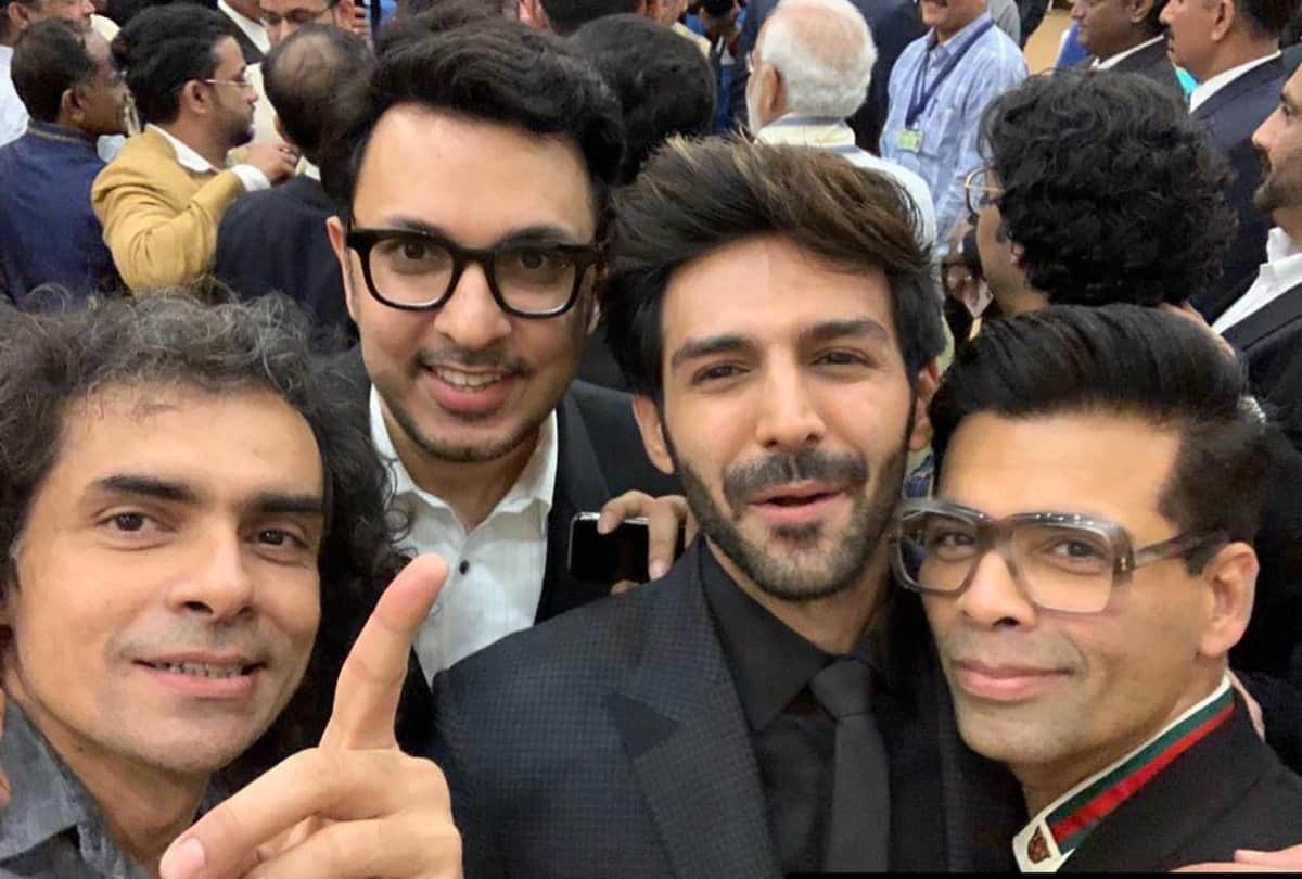 pm narendra modi replies to kartik aaryan photo backfie with imtiaz ali and karan johar