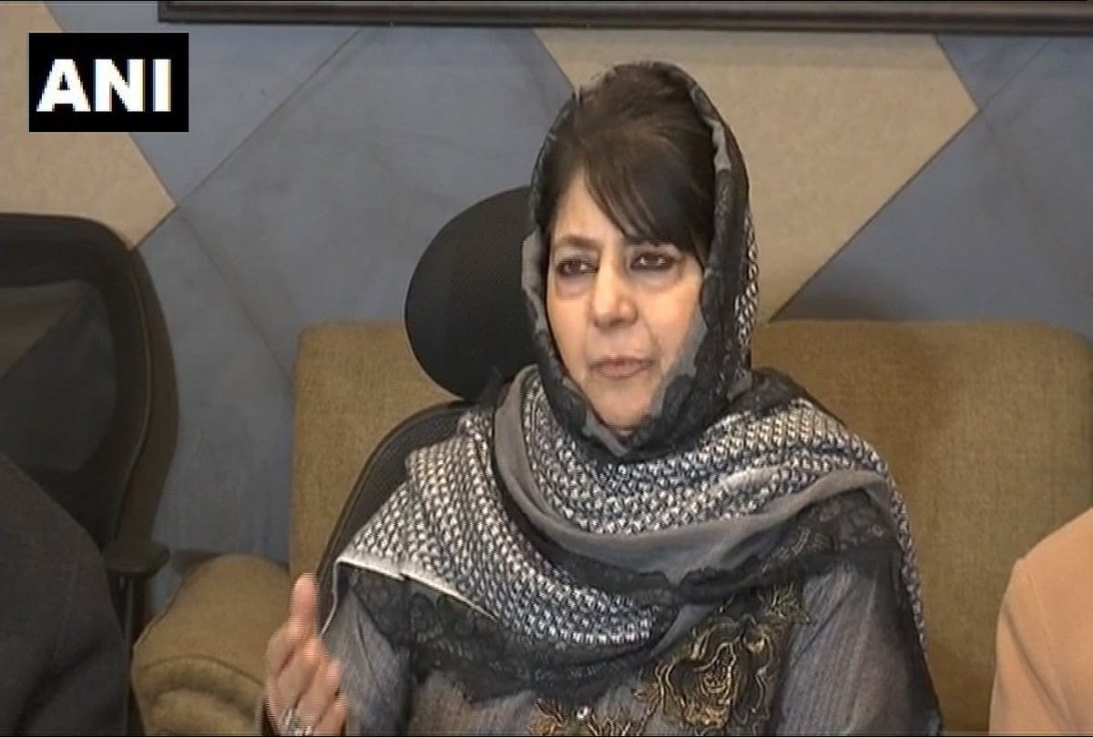 lok sabha election 2019: gautam gambhir and mehbooba mufti twitter war