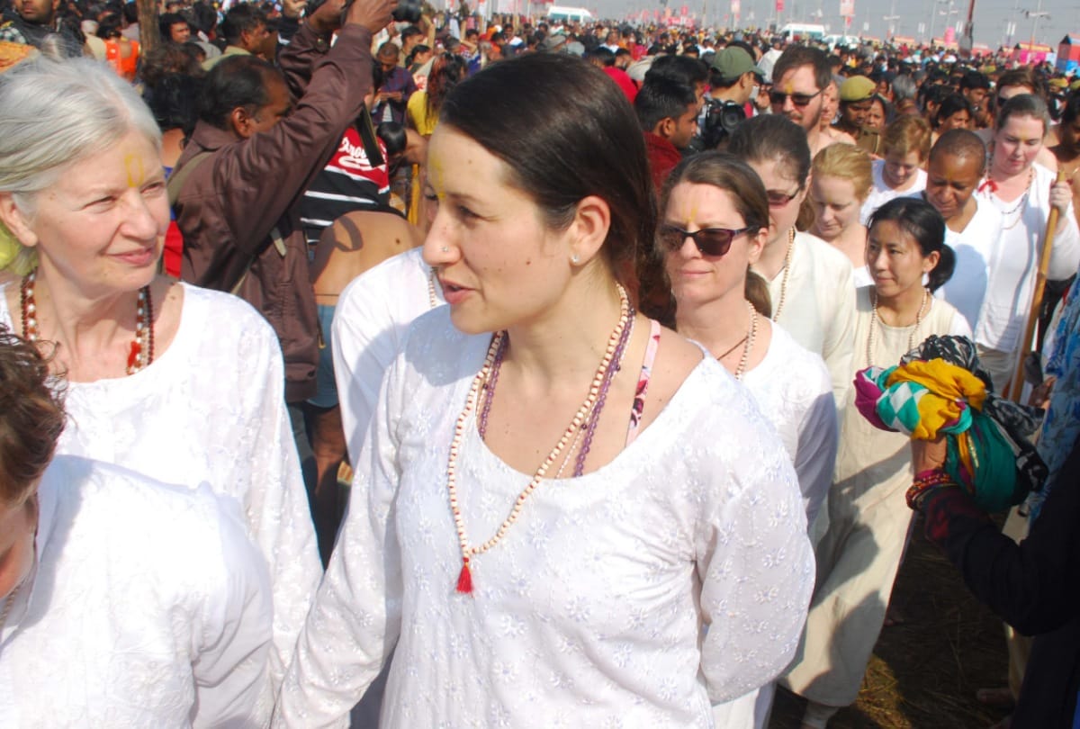Kumbh Mela 2019 Paush Purnima snan images 1.07 crore devotees get holy dip in sangam
