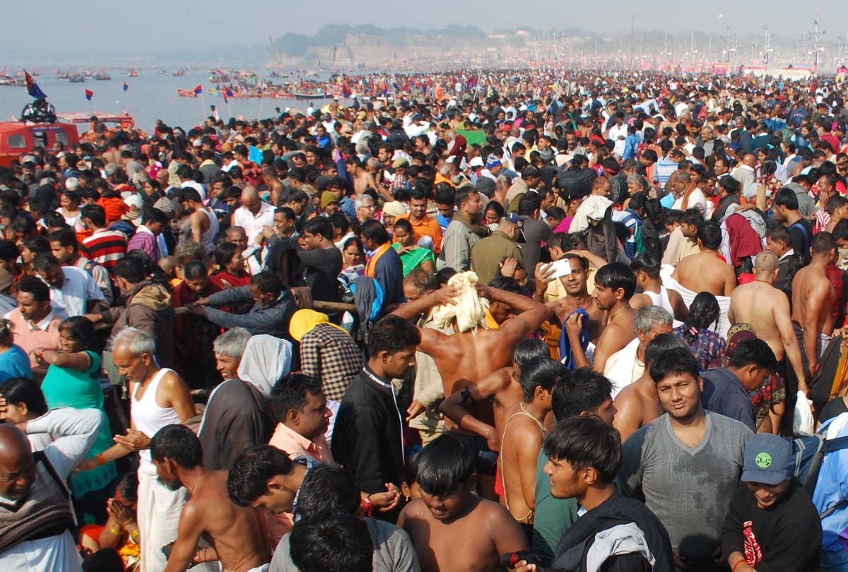 VIP protocol Shahi snan in kumbh mela 2019