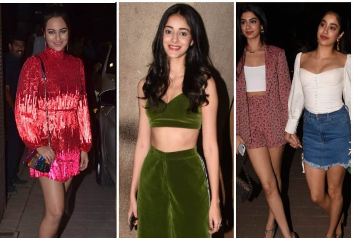 Punit Malhotra Party:Ananya and Jahnavi looked the best, Sonakshi did not wear good