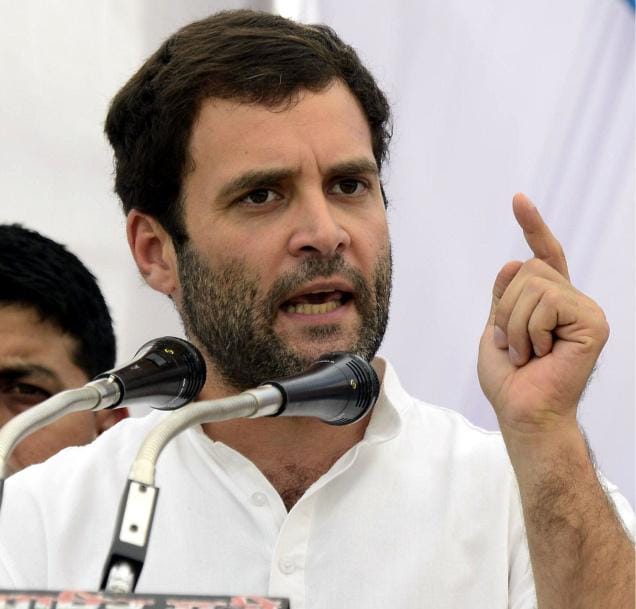 rahul gandhi raily in bundelkhand