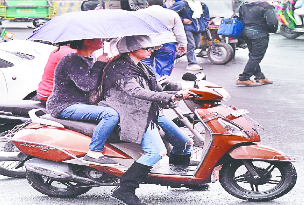 Meerut: Rain and cold have increased in Western UP