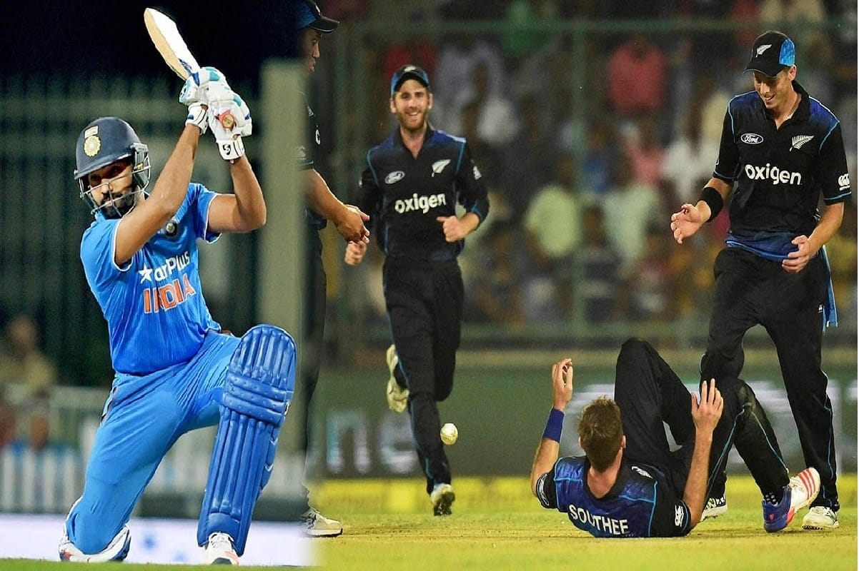 rohit sharma worst performance against new zealand before first ODI