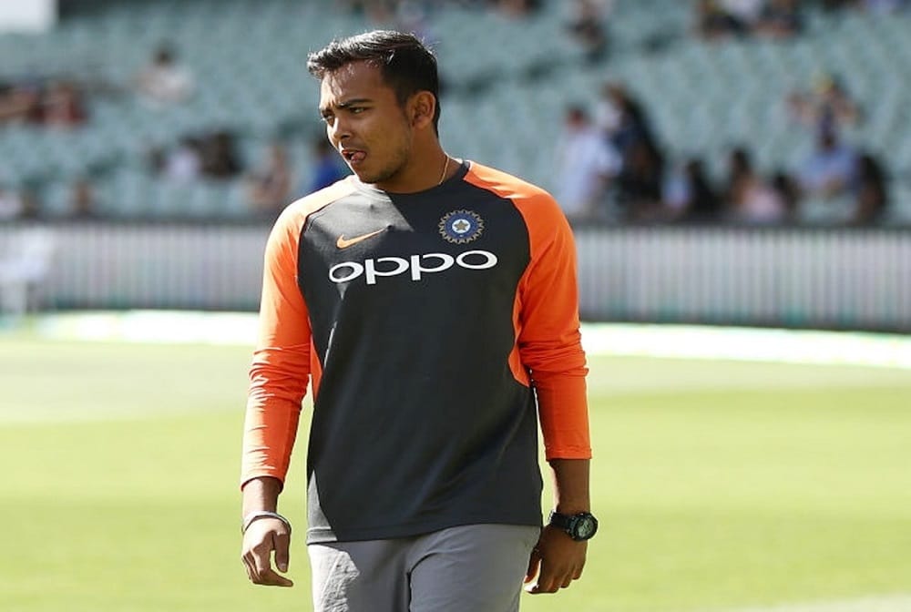 Prithvi Shaw says I will be fit before IPL