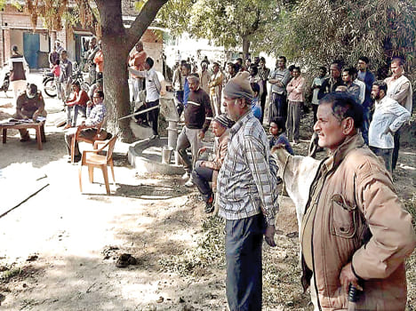 Missing old man dead body found in well