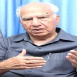 पूर्व मुख्यमंत्री शांता कुमार