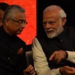 प्रविंद जुगनाथ और नरेंद्र मोदी