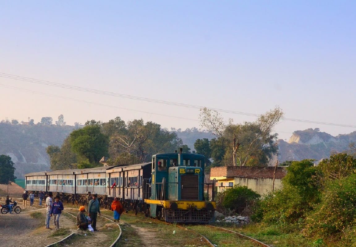 World Free Train Bhakra Nangal Train people from 25 villages travelling free for 69 years