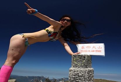 Famous Bikini Hiker Gigi Wu Died On Fell From Mountain Fall Due To